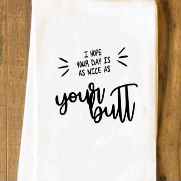 Funny bathroom Hand Towels - Picture 3 of 3